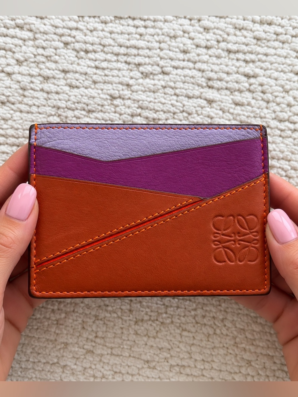 Loewe Puzzle Edge Logo-Debossed Leather
Cardholder
